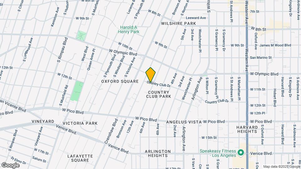 1101 S Norton Ave Mapa y Detalles de la Ubicación