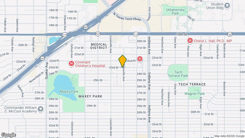 3601 23rd St Map and Location Details