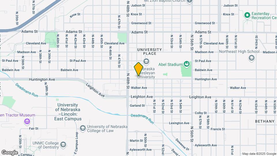 4900 Huntington Ave Map and Location Details