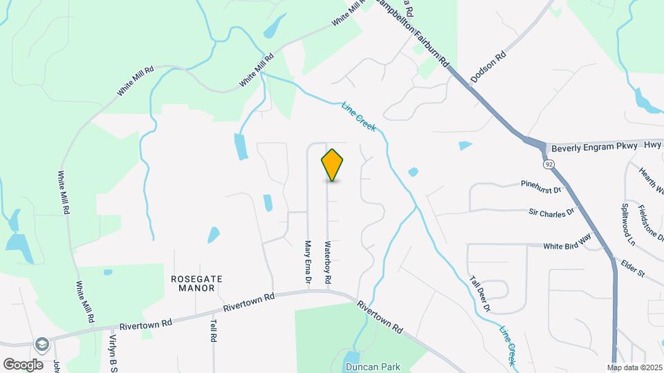 553 Waterboy Rd Mapa y Detalles de la Ubicación