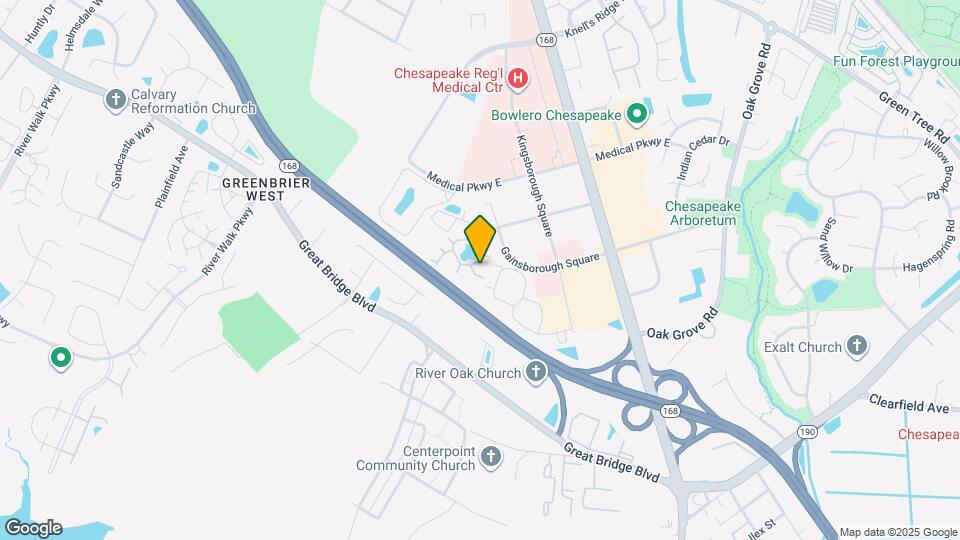 400 Bracknell Arch Map and Location Details