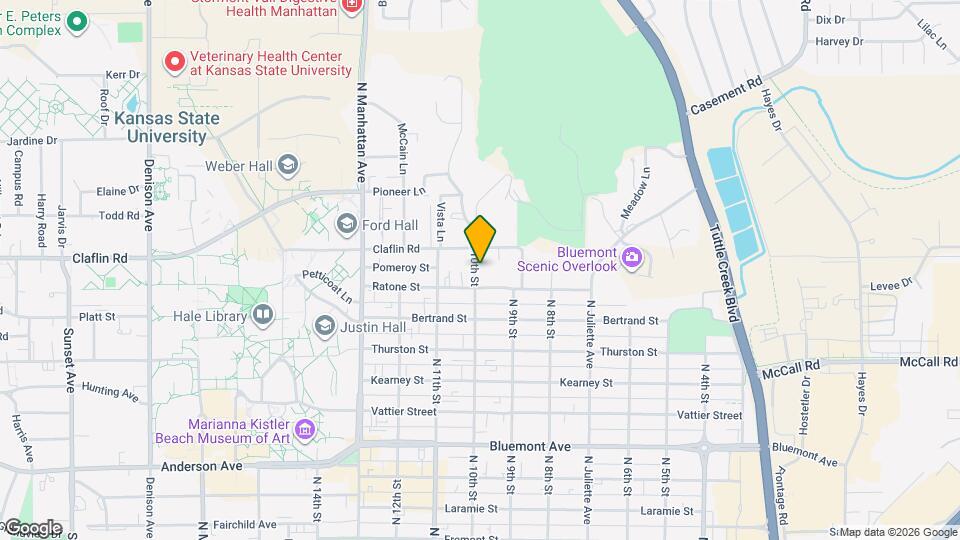 1310 N 10th St Map and Location Details