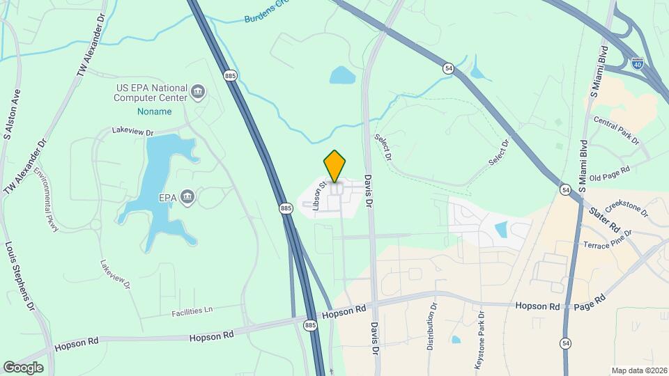 184 Finsbury St Map and Location Details