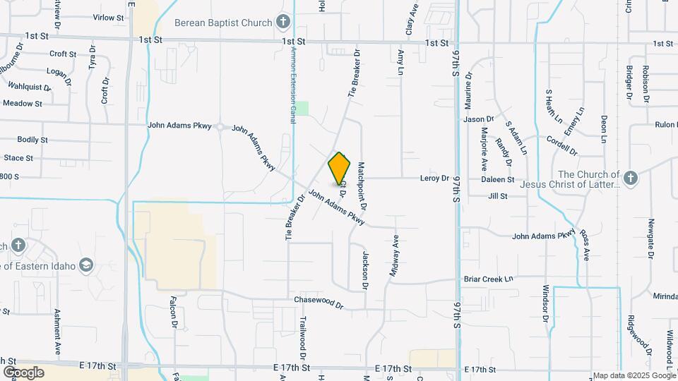 810 Tennis Ct Dr Map and Location Details