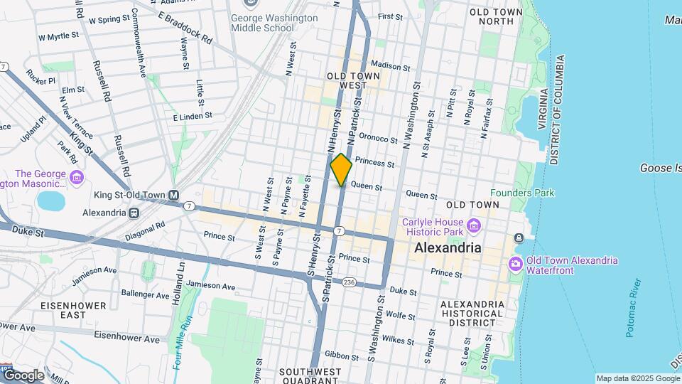 216-218 N Patrick St Mapa y Detalles de la Ubicación
