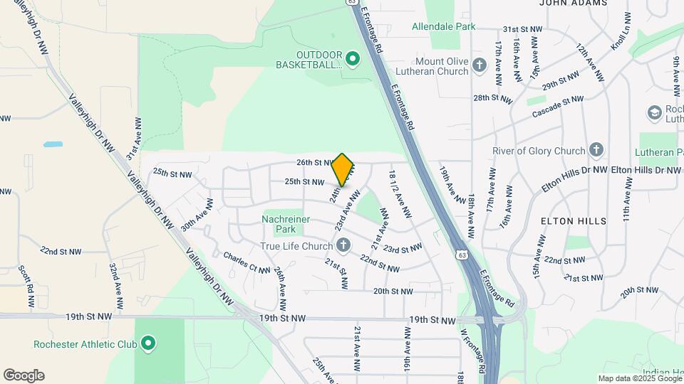 2418 24th Ave NW Map and Location Details