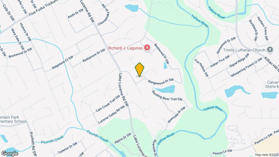 1569 Briarwood Ln SW Map and Location Details