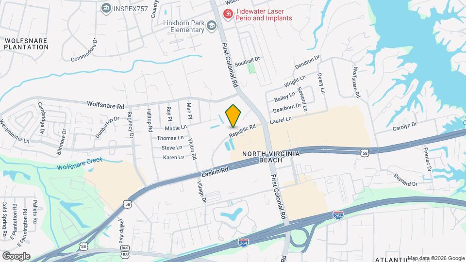 1893 Chantilly Ct Map and Location Details