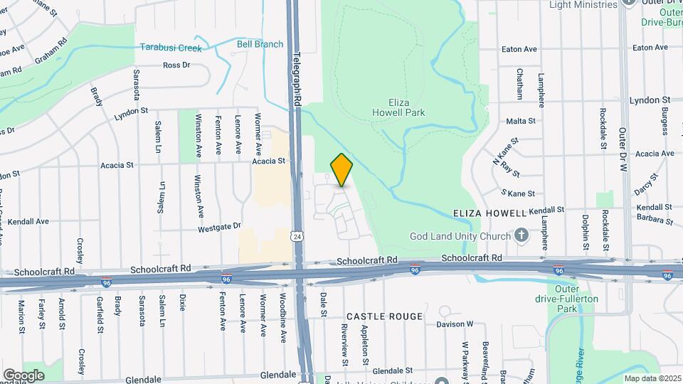 14249 Riverview St Map and Location Details