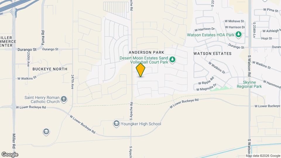 24234 W Verlea Dr Map and Location Details