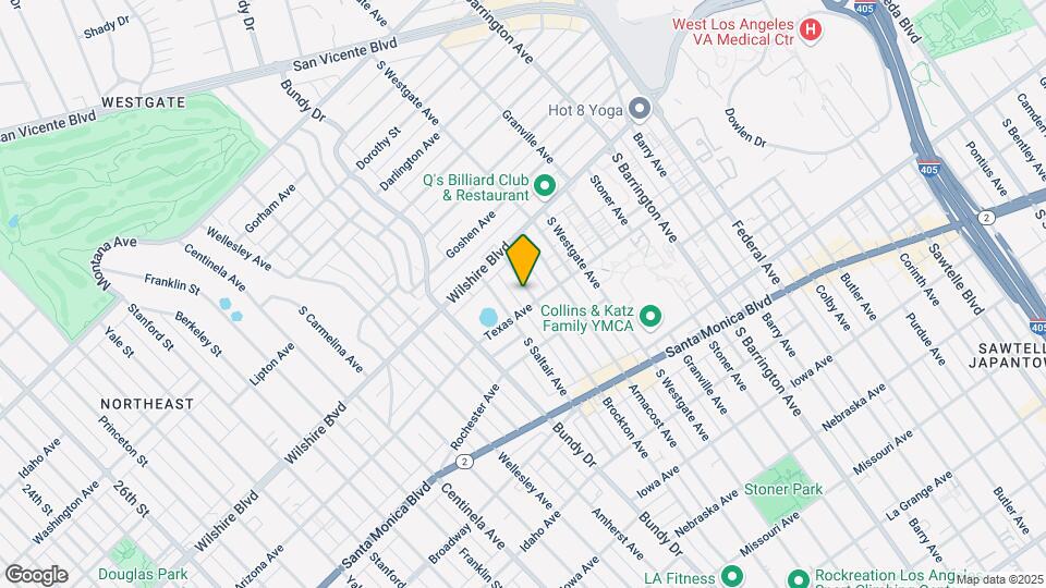 1251-1253 Brockton Ave Map and Location Details