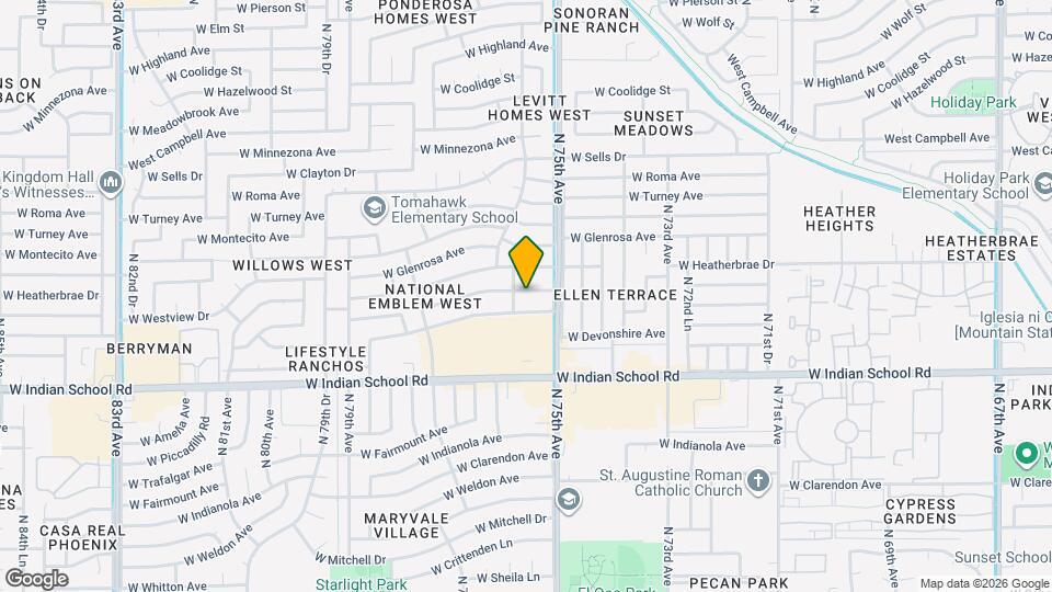 7525 W MacKenzie Dr Map and Location Details