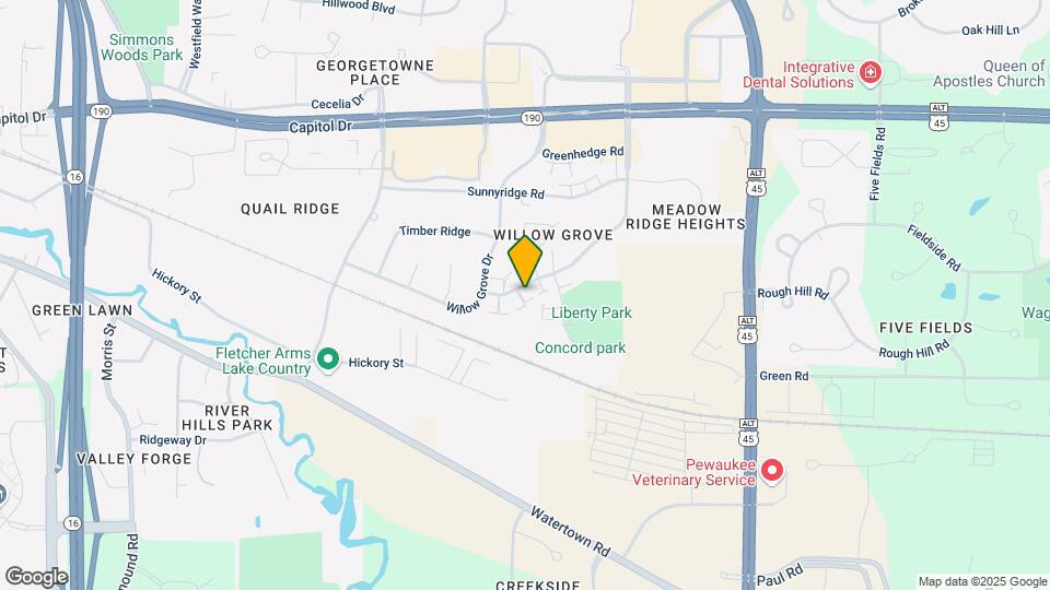 1320 Meadowcreek Dr Map and Location Details