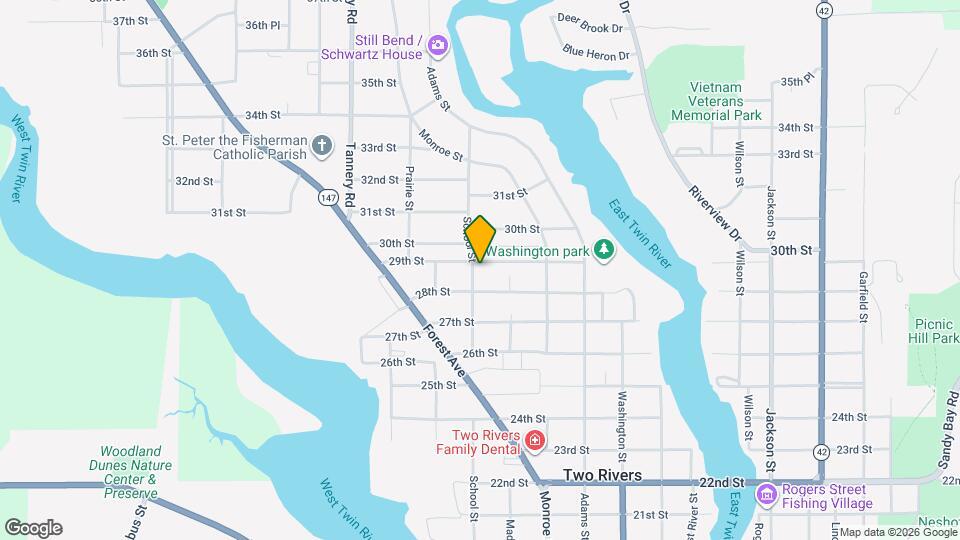 1823 29th St Map and Location Details
