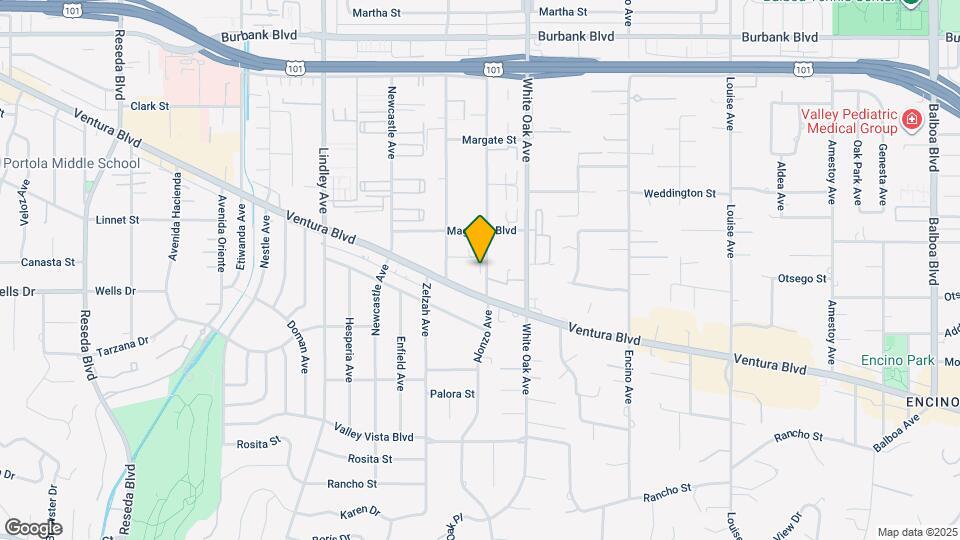 5145 Yarmouth Ave Map and Location Details