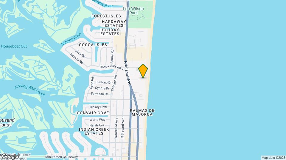 650 N Atlantic Ave Map and Location Details