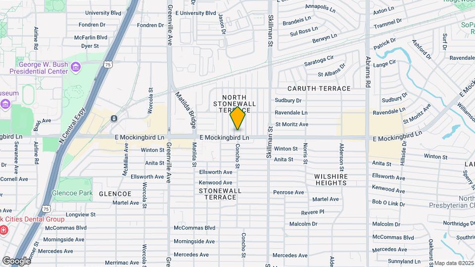 4202 Concho St Map and Location Details