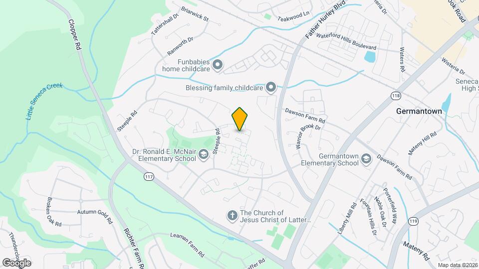 13927 Highstream Pl Map and Location Details