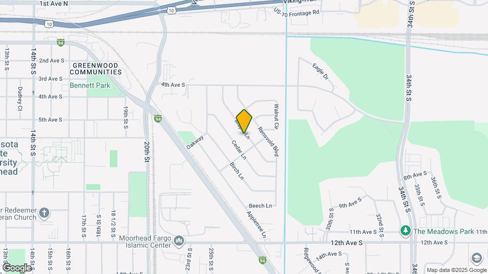 525 Maple Ln Map and Location Details