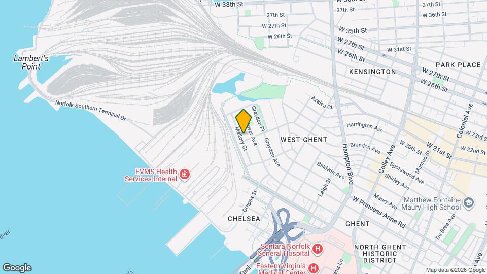 1404 Mallory Ct Map and Location Details