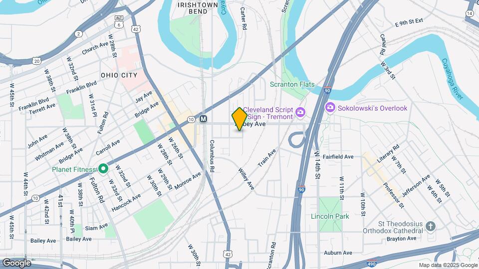 1904 Freeman Ave-Unit -Up Map and Location Details