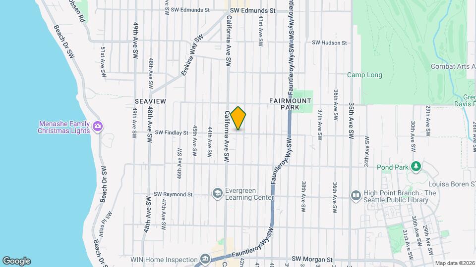 4226 SW Findlay St Map and Location Details