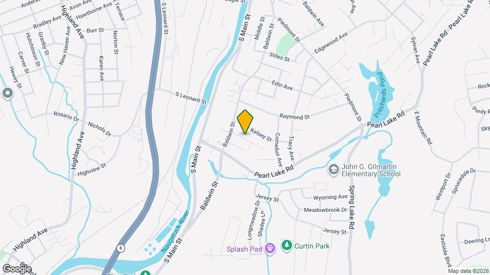 33 Hallock St Map and Location Details