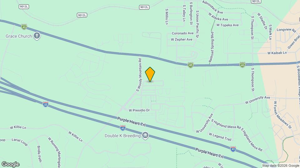 2761 W Pico Del Monte Cir Map and Location Details