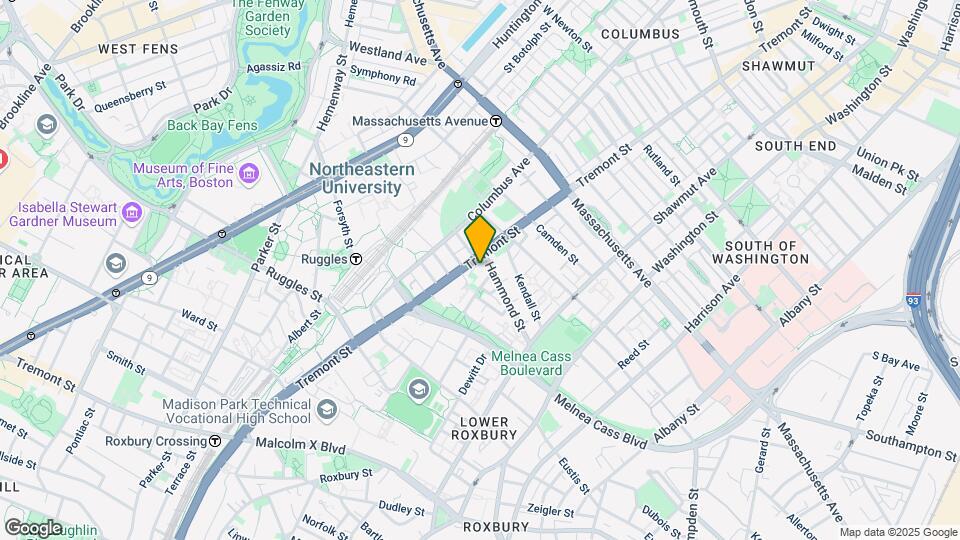 988 Tremont St Map and Location Details