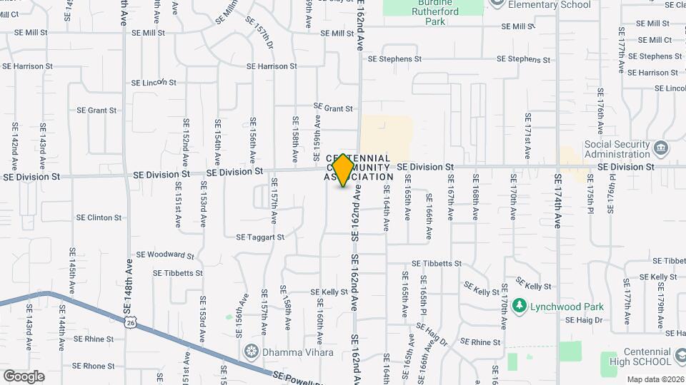 2634 SE 160th Ave Map and Location Details