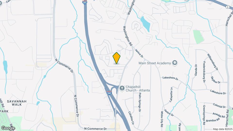 414 Highwood Ln Map and Location Details