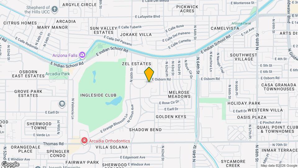 3335 N Rose Cir Dr Map and Location Details