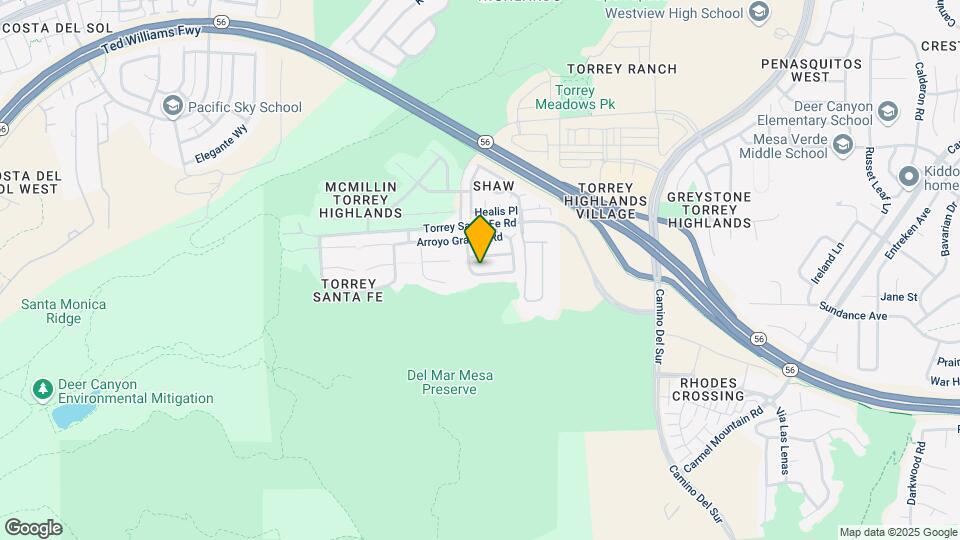 13137 Sierra Mesa Ct Map and Location Details