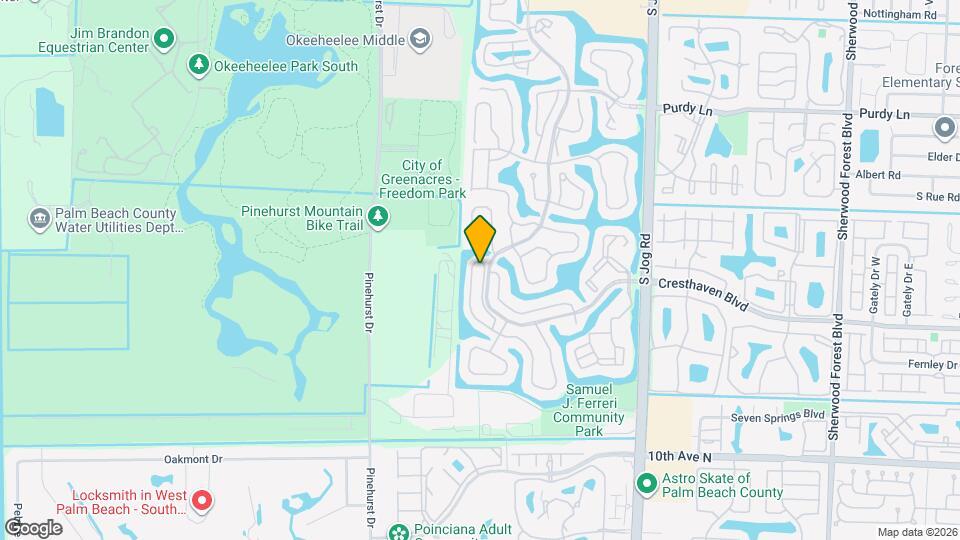 208 Caribe Ct Map and Location Details