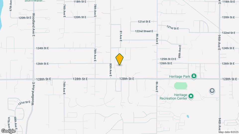 12608 81st Ave Ct E Map and Location Details