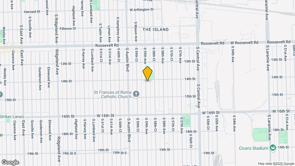 1407 S 59th Ave Map and Location Details
