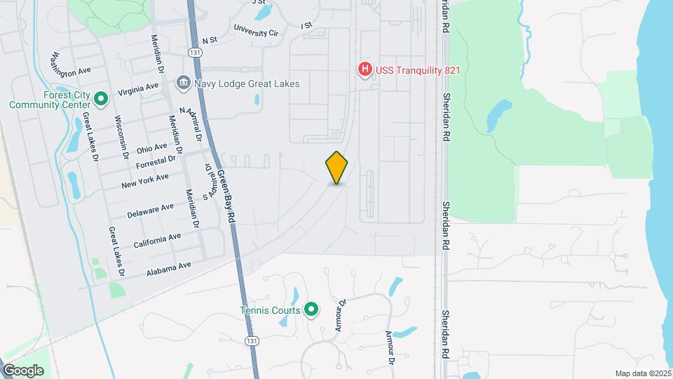 160 N Forest View Dr Map and Location Details