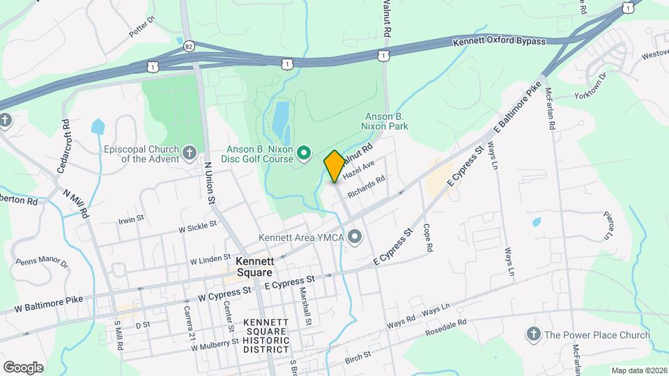 152 N Walnut St Map and Location Details