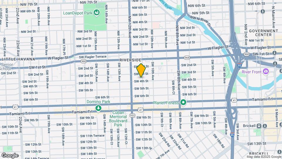 1101 SW 4th St Map and Location Details
