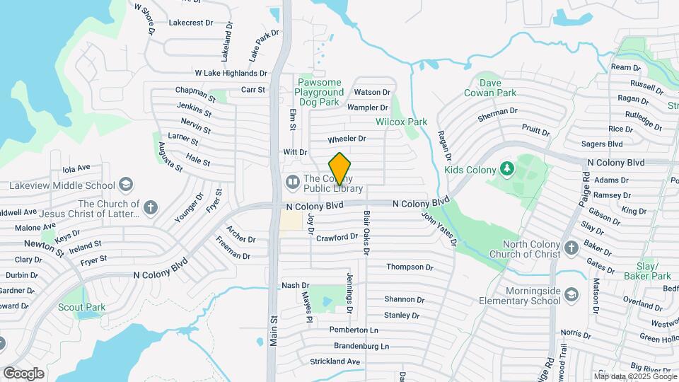 4821 Hamilton Ct Mapa y Detalles de la Ubicación