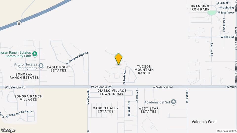7556 W Ranchers Dr Map and Location Details