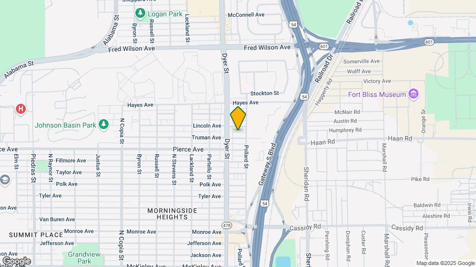4015 Truman Ave Map and Location Details