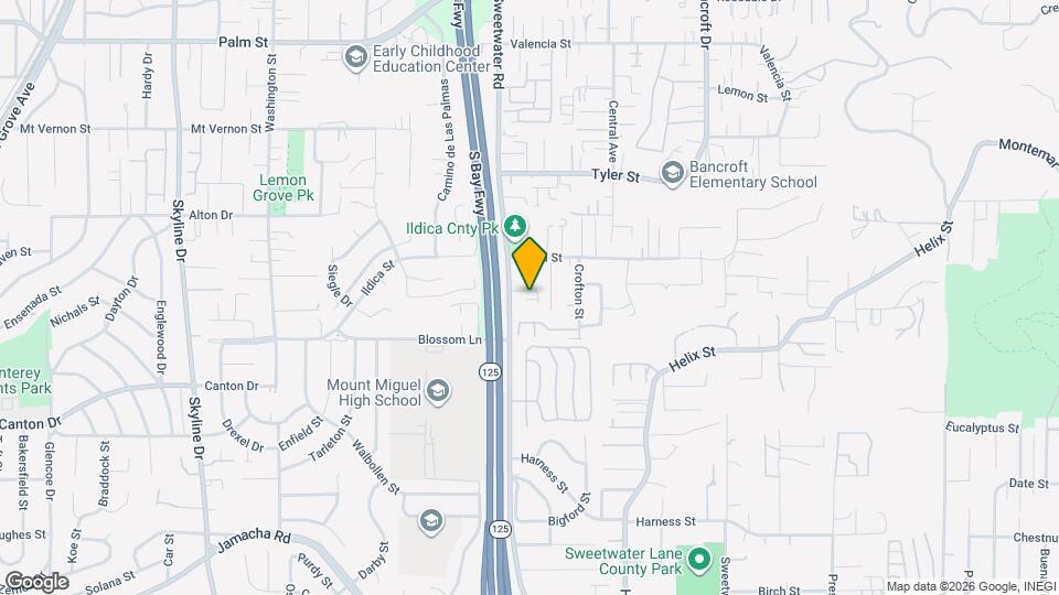 2041 Sweetwater Rd Map and Location Details