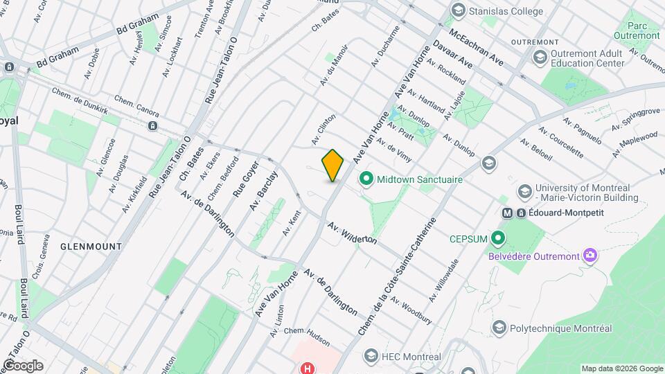 2475 Van Horne Av Map and Location Details