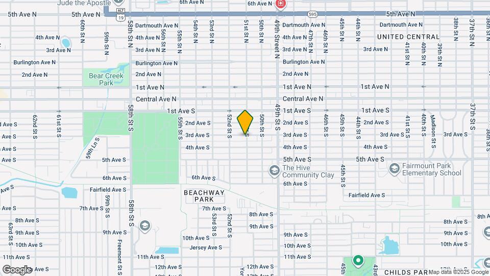 5100 3rd Ave S Map and Location Details