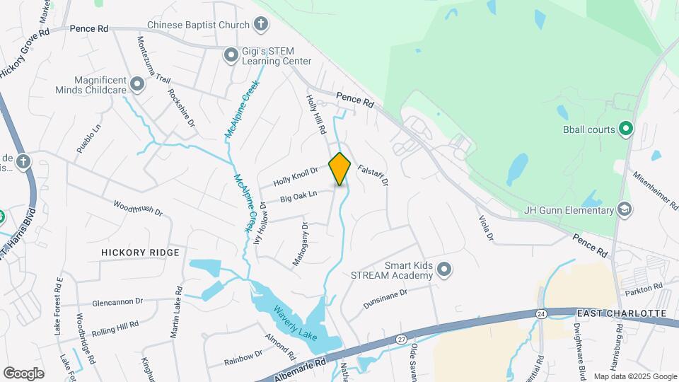 7939 Holly Hill Rd Map and Location Details