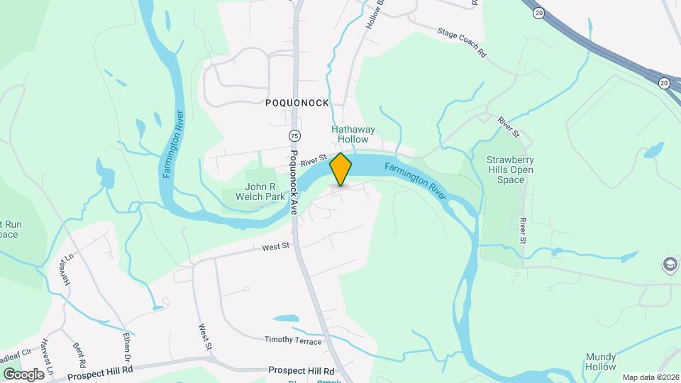 74 Tunxis St Map and Location Details