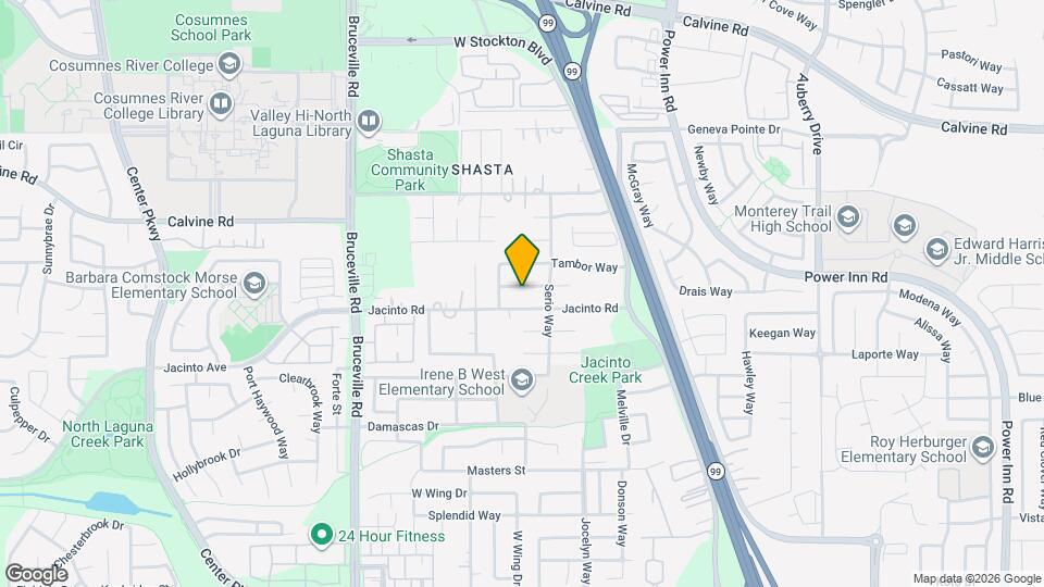 7836 Calzada Way Map and Location Details