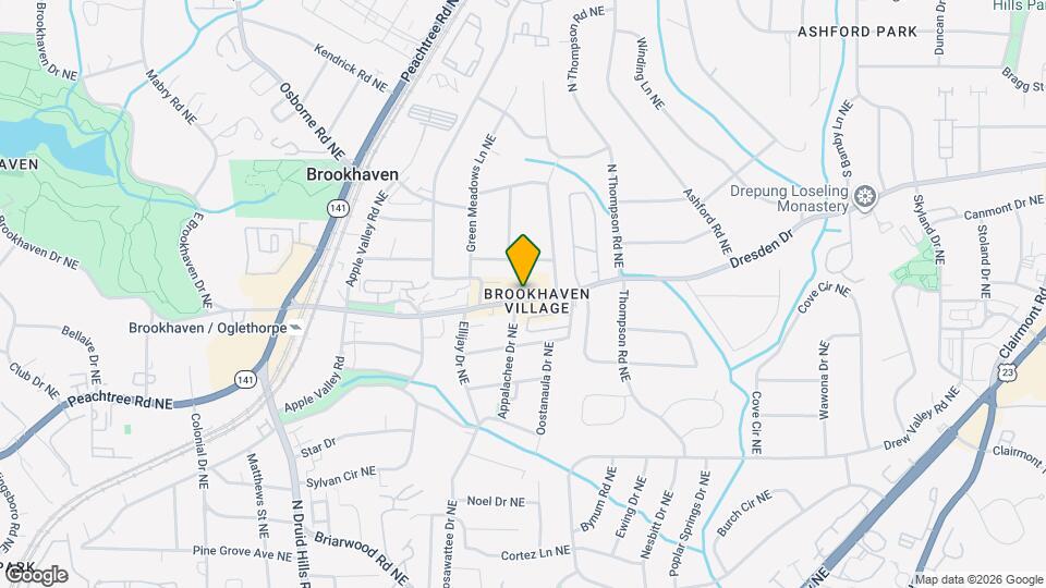 1430 Dresden Dr NE Map and Location Details