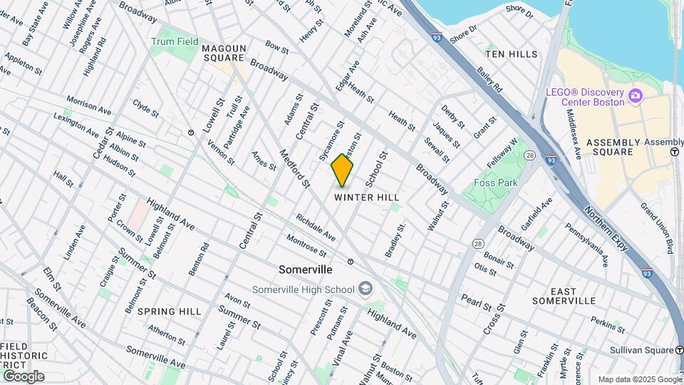 20 Dartmouth St, Unit 2 Map and Location Details